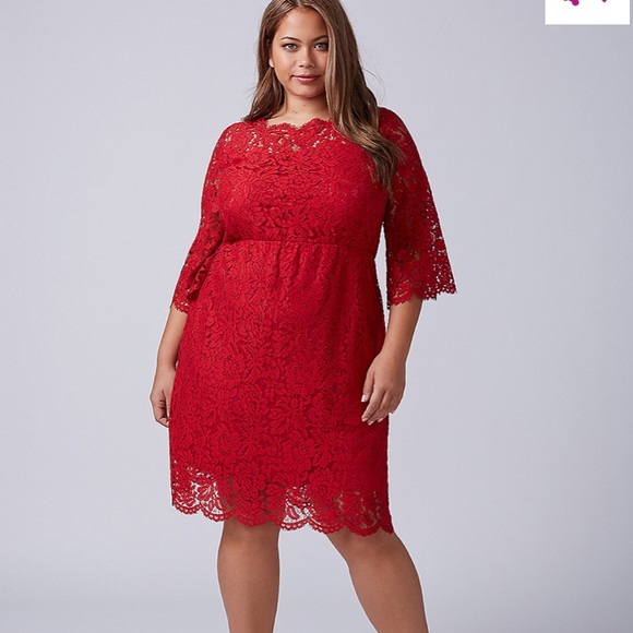 Lane Bryant Dresses & Skirts - NWT Lane Bryant lace dress
